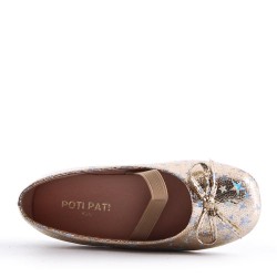 Ballerine fille en textile