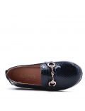 Child's moccasin in faux leather