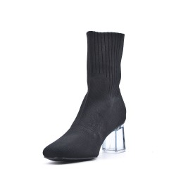 Botines de piel sintética