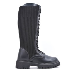 Botines de piel sintética