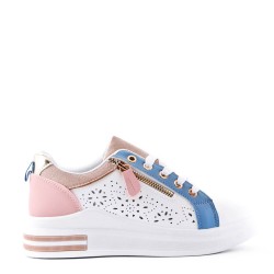 Basket en textile pour femme