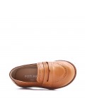 Child's moccasin in faux leather