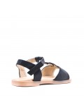 Sandale fille en simili cuir