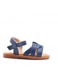 Sandale fille en simili cuir