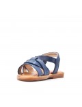 Sandale fille en simili cuir