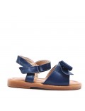 Sandale fille en simili cuir