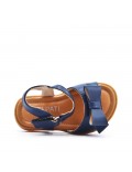 Sandale fille en simili cuir