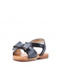 Sandale fille en simili cuir