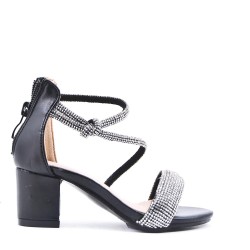 Girl's mixed materials sandal