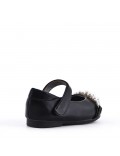 Ballerine en simili cuir pour fille