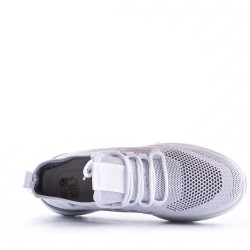 Men's textile lace-up basket