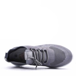 Men's textile lace-up basket