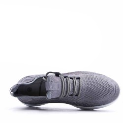 Men's textile lace-up basket
