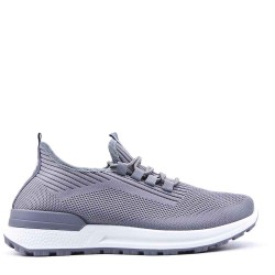 Men's textile lace-up basket