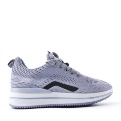 Basket en textile pour femme