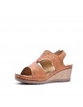 Grande Taille 38-43- Sandale en simili cuir