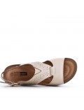 Grande Taille 38-43- Sandale en simili cuir