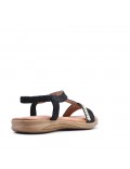 Large Size 38-43 - Faux leather sandal