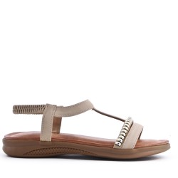 Large Size 38-43 - Faux leather sandal