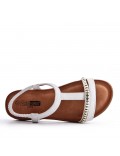 Grande Taille 38-43- Sandale en simili cuir