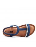 Grande Taille 38-43- Sandale en simili cuir