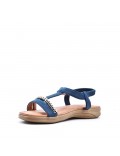 Grande Taille 38-43- Sandale en simili cuir