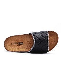 Sandale en simili cuir