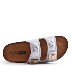 Sandale en simili cuir