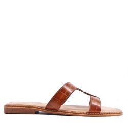 Large Size 38-43 - Faux leather sandal