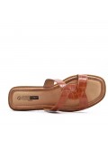 Grande Taille 38-43- Sandale en simili cuir