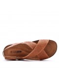 Grande Taille 38-43- Sandale en simili cuir