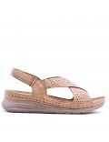 Grande Taille 38-43- Sandale en simili cuir