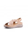 Grande Taille 38-43- Sandale en simili cuir