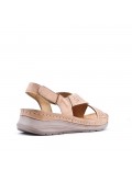 Grande Taille 38-43- Sandale en simili cuir