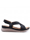 Grande Taille 38-43- Sandale en simili cuir