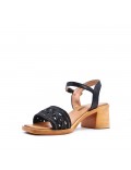 Big size 41-44 -Faux leather heeled sandal