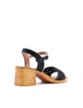 Big size 41-44 -Faux leather heeled sandal