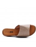 Grande Taille 38-43- Sandale en simili cuir