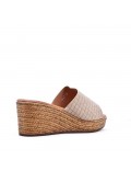 Grande Taille 38-43- Sandale en simili cuir