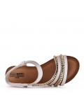 Grande Taille 38-43- Sandale en simili cuir