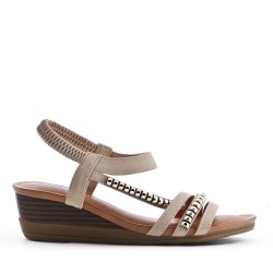 Large Size 38-43 - Faux leather sandal