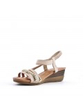 Grande Taille 38-43- Sandale en simili cuir