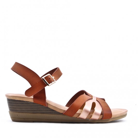 Large Size 38-43 - Faux leather sandal