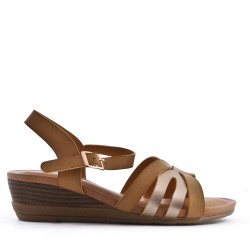 Large Size 38-43 - Faux leather sandal