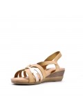 Grande Taille 38-43- Sandale en simili cuir