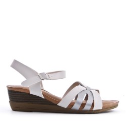 Large Size 38-43 - Faux leather sandal