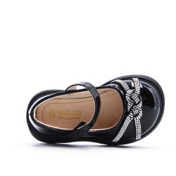 Child's derby in faux leather