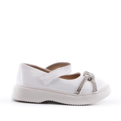 Child's derby in faux leather