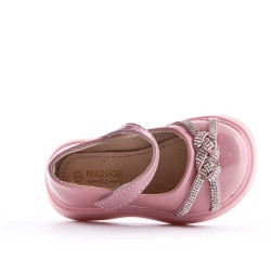 Child's derby in faux leather