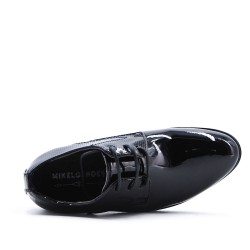 Child's derby in faux leather